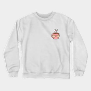 Coffee Lover (pink) Crewneck Sweatshirt